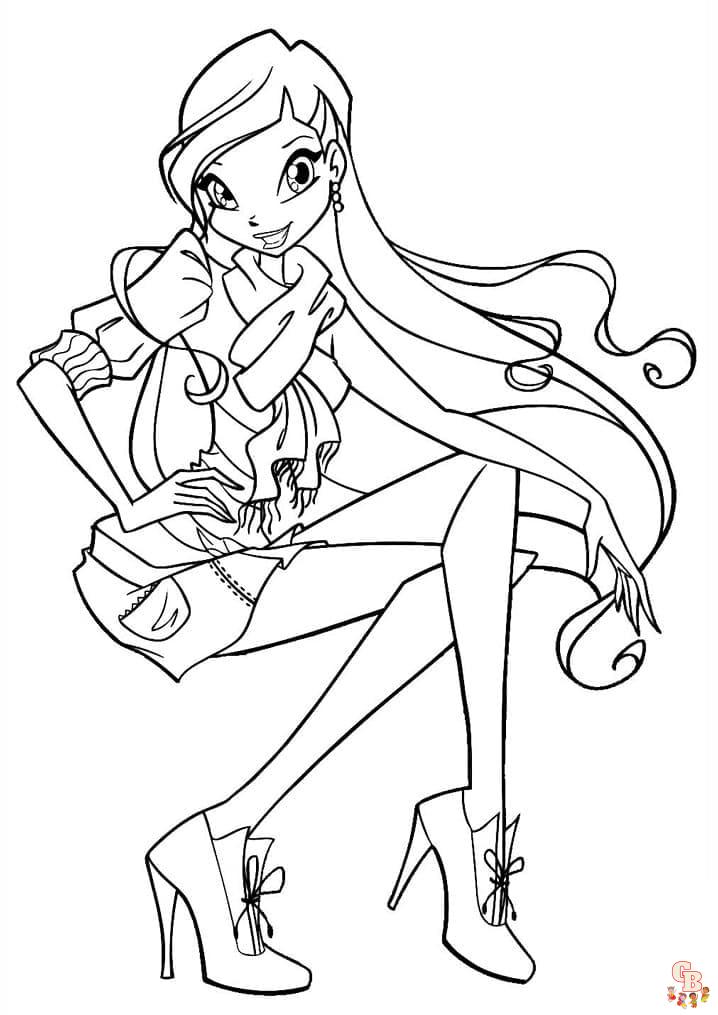 Coloriage Winx Club