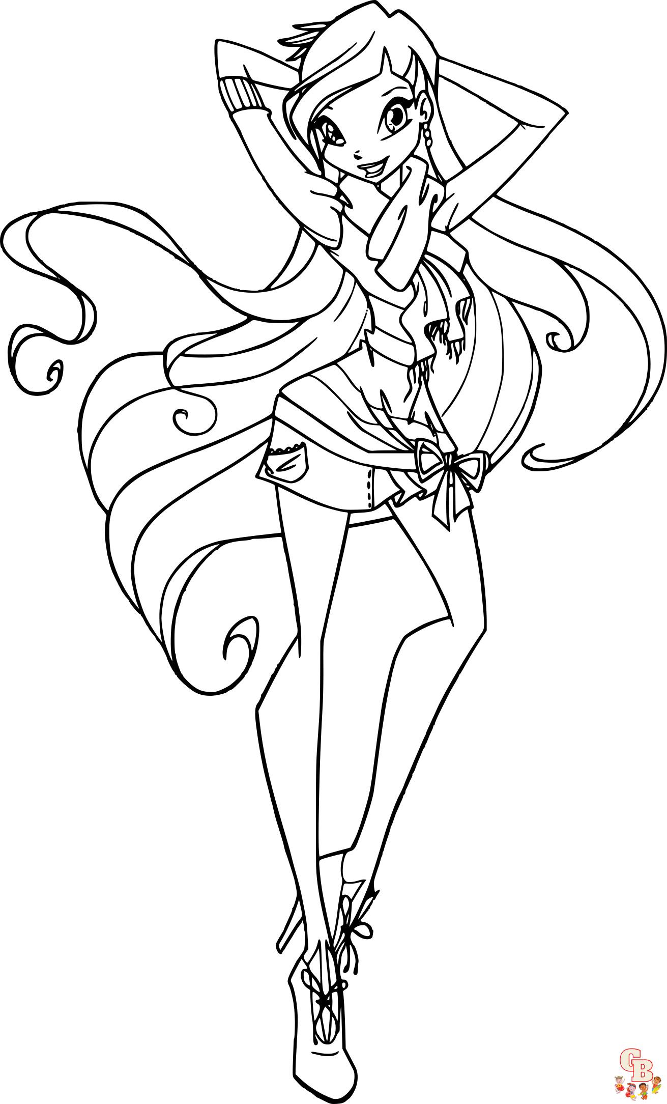 Coloriage Winx Club