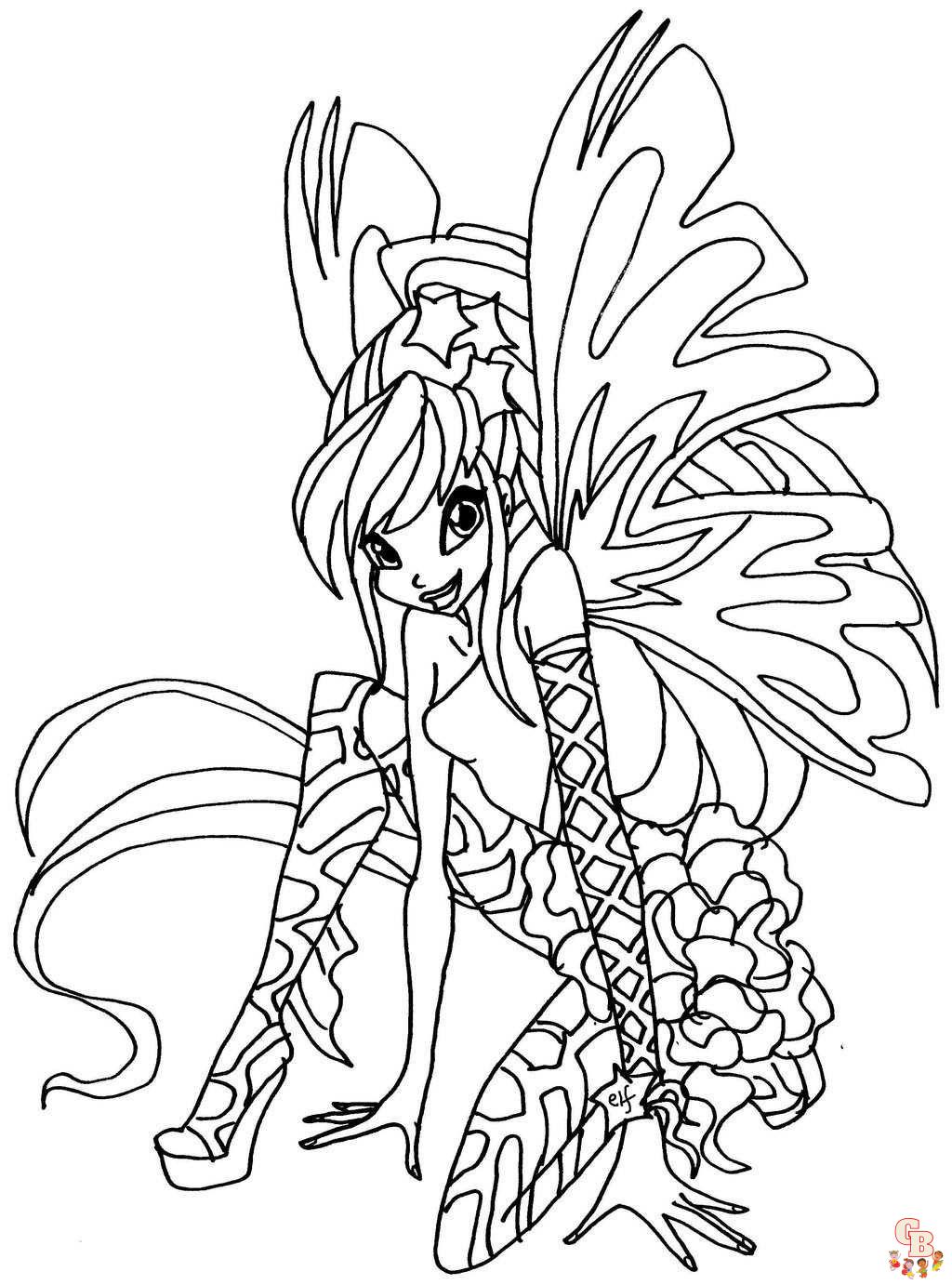 Coloriage Winx Club