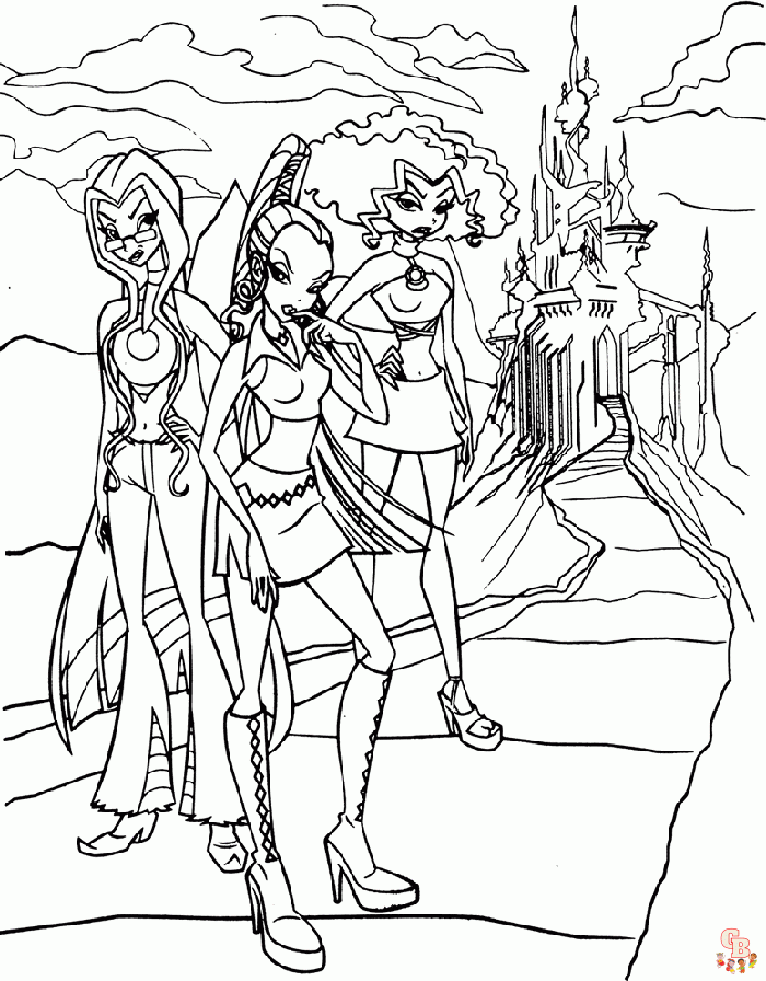 Coloriage Winx Club