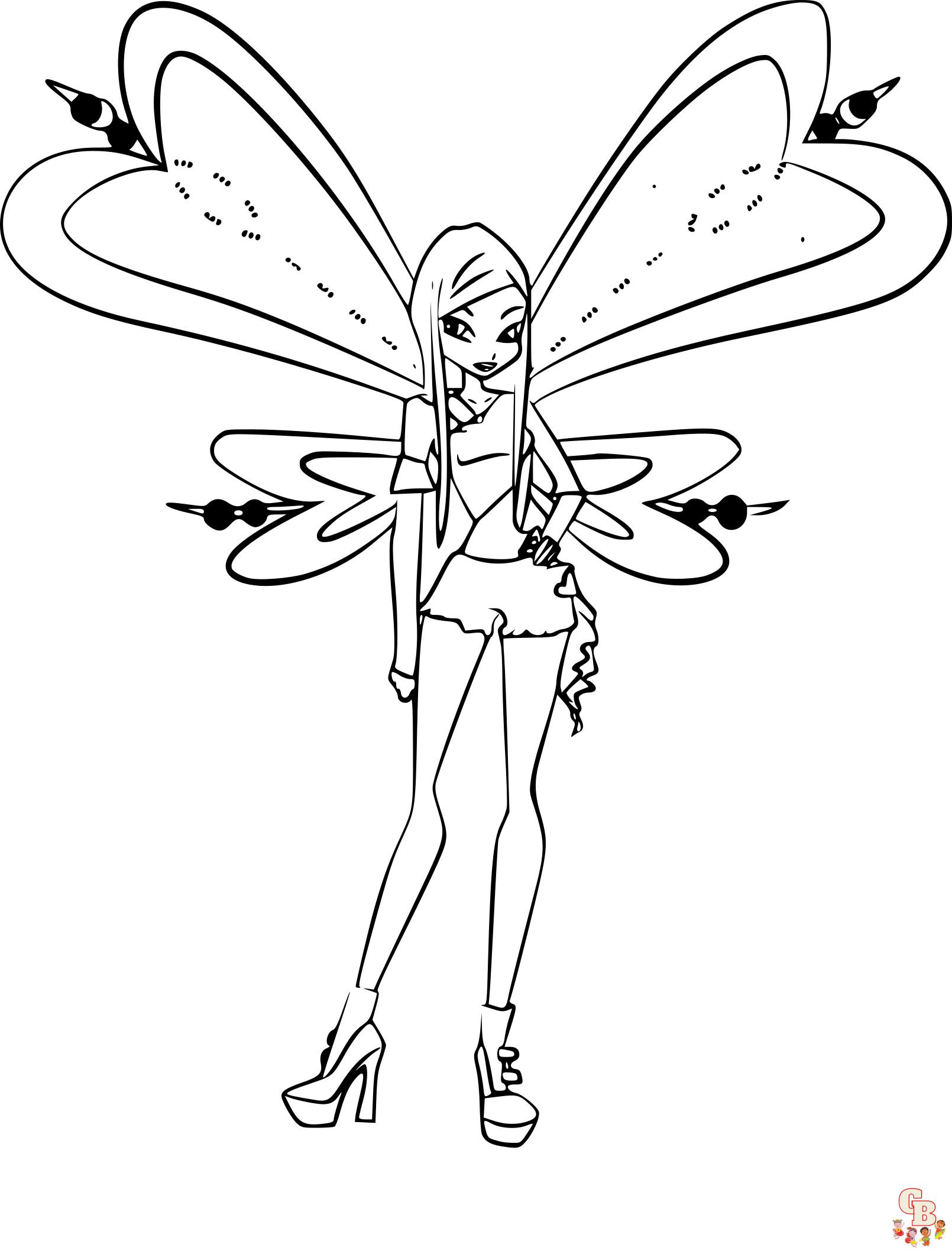 Coloriage Winx Club