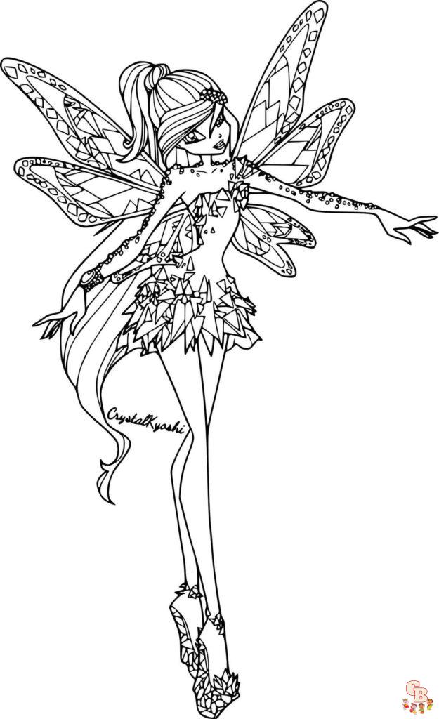 Coloriage Winx Club