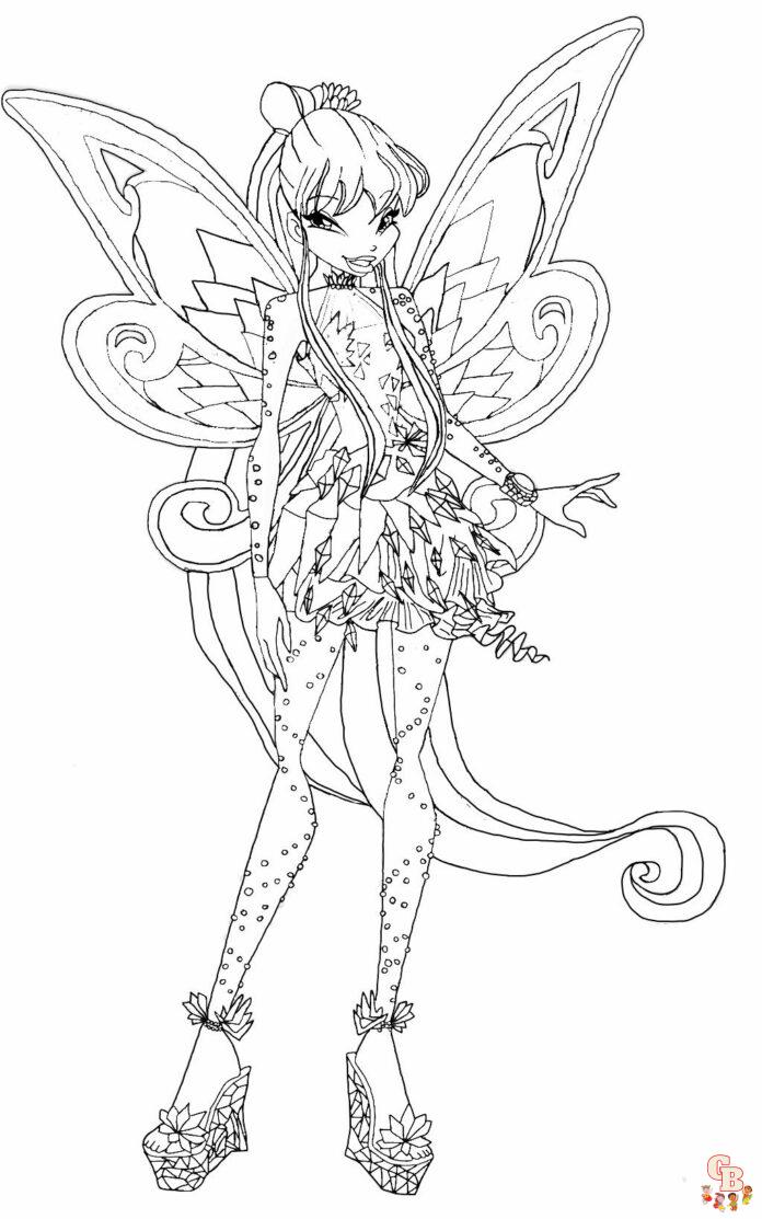 Coloriage Winx Club