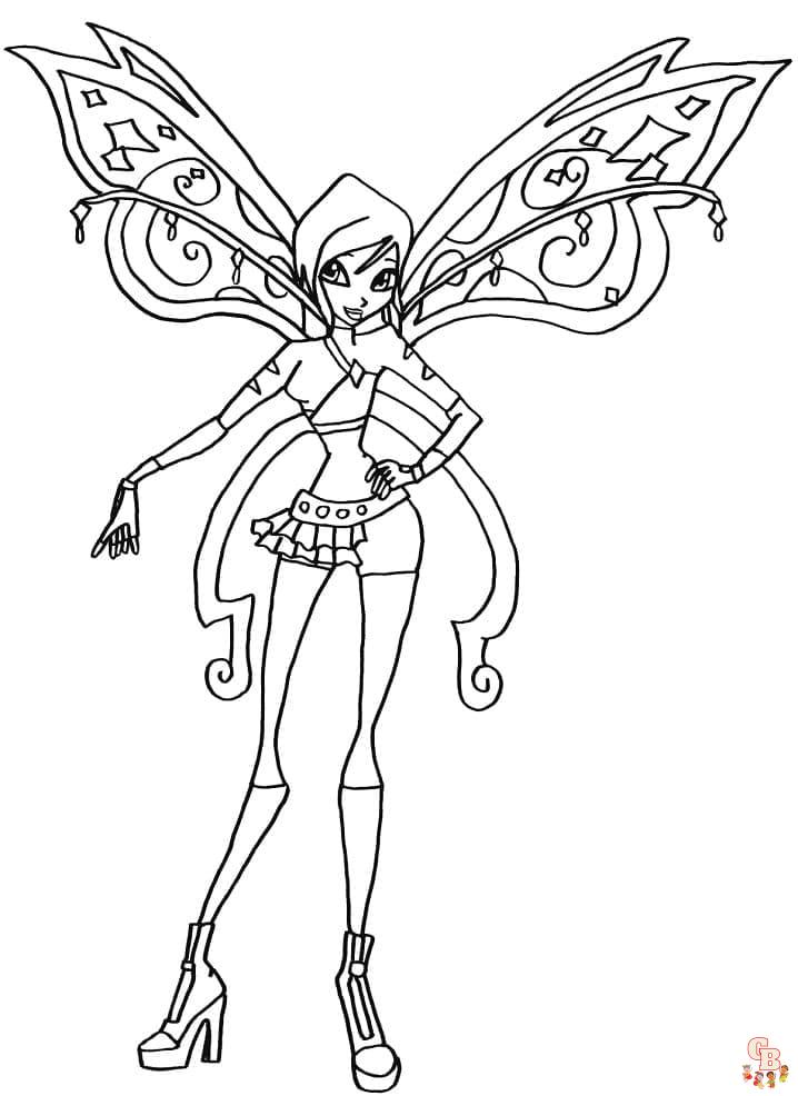 Coloriage Winx Club