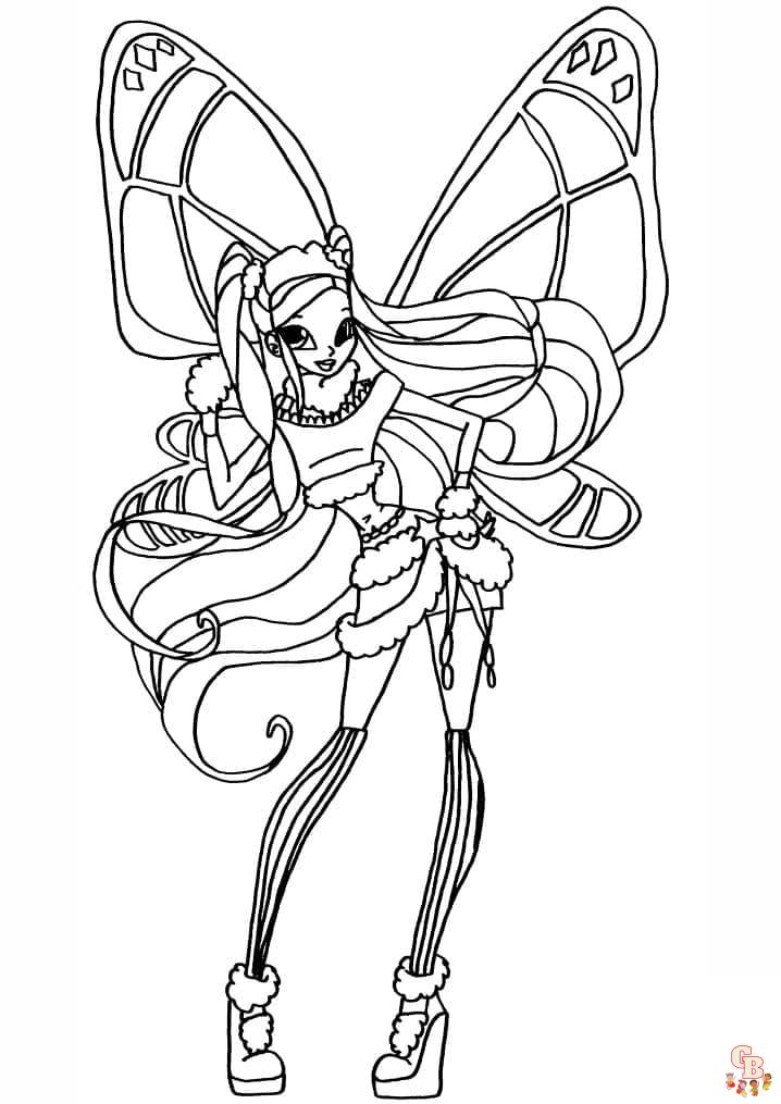 Coloriage Winx Club