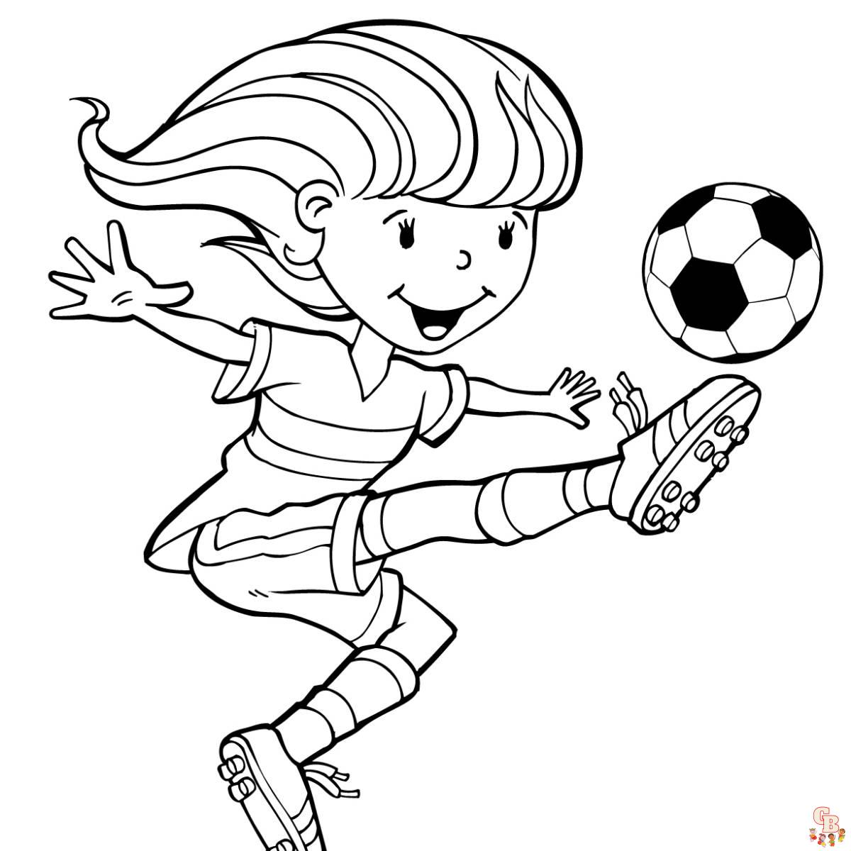 Coloriage de sportifs des sports dete