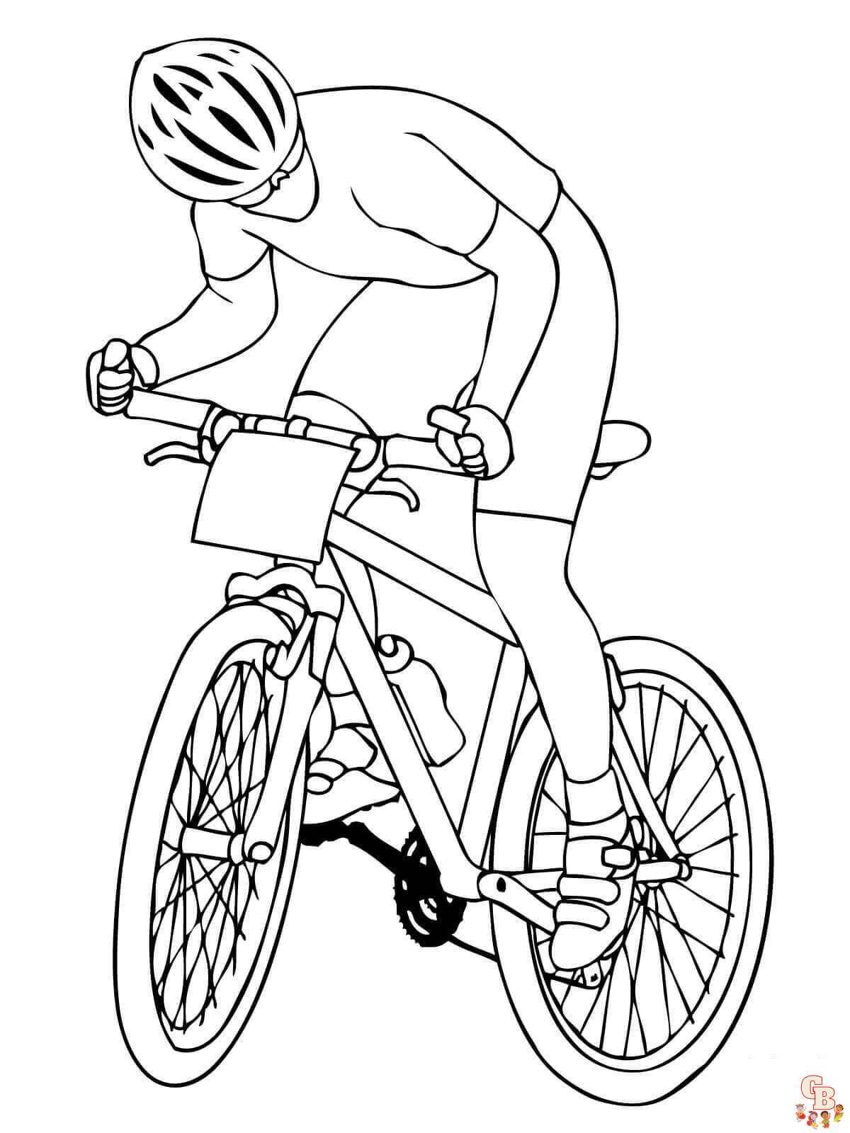 Coloriage de sportifs des sports dete