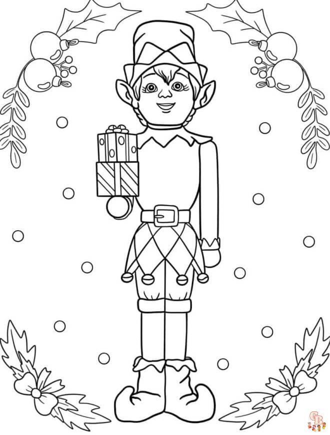 Coloriage elves