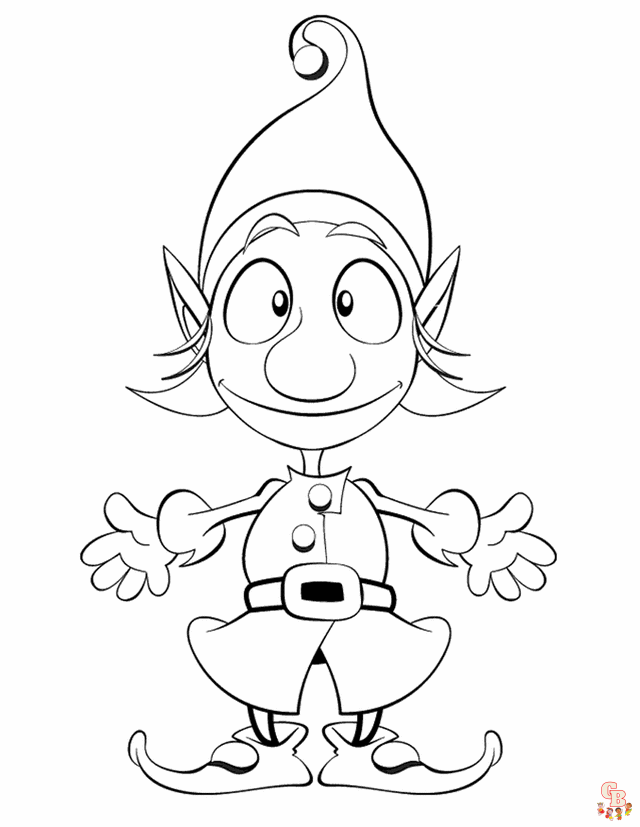 Coloriage elves