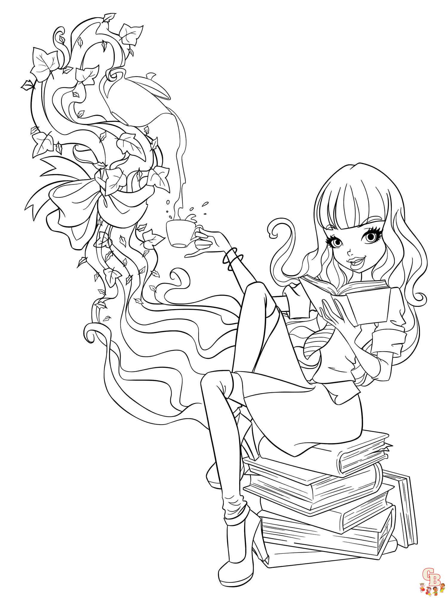 Coloriage regal Academy l Academie royale