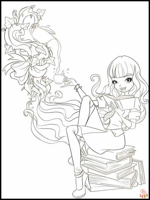 Coloriage regal Academy l Academie royale