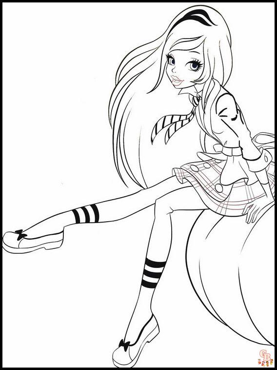 Coloriage regal Academy l Academie royale