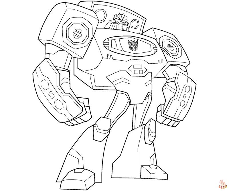 Coloriage transformers rescue bots academy