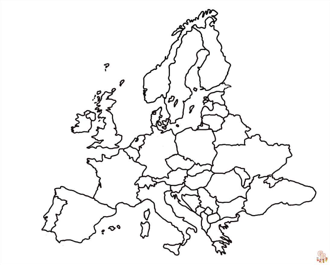 Coloriages de pays