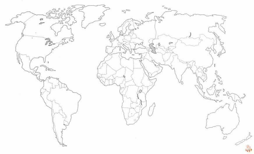 Coloriages de pays