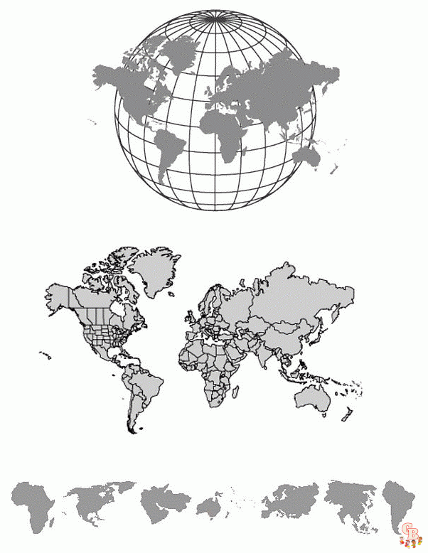 Coloriages de pays