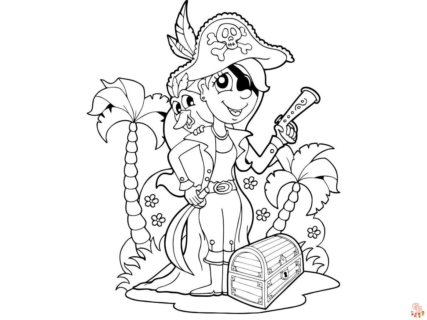 Coloriages pirates