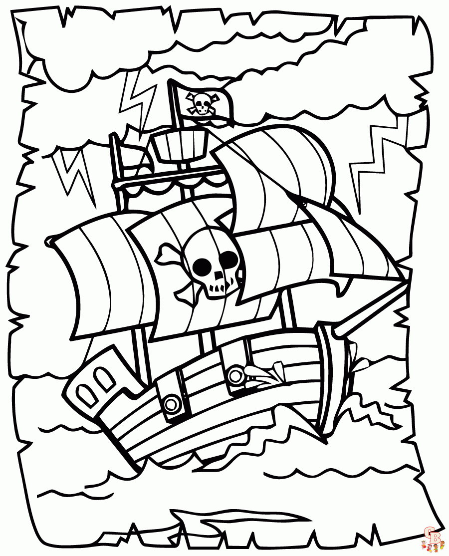 Coloriages pirates