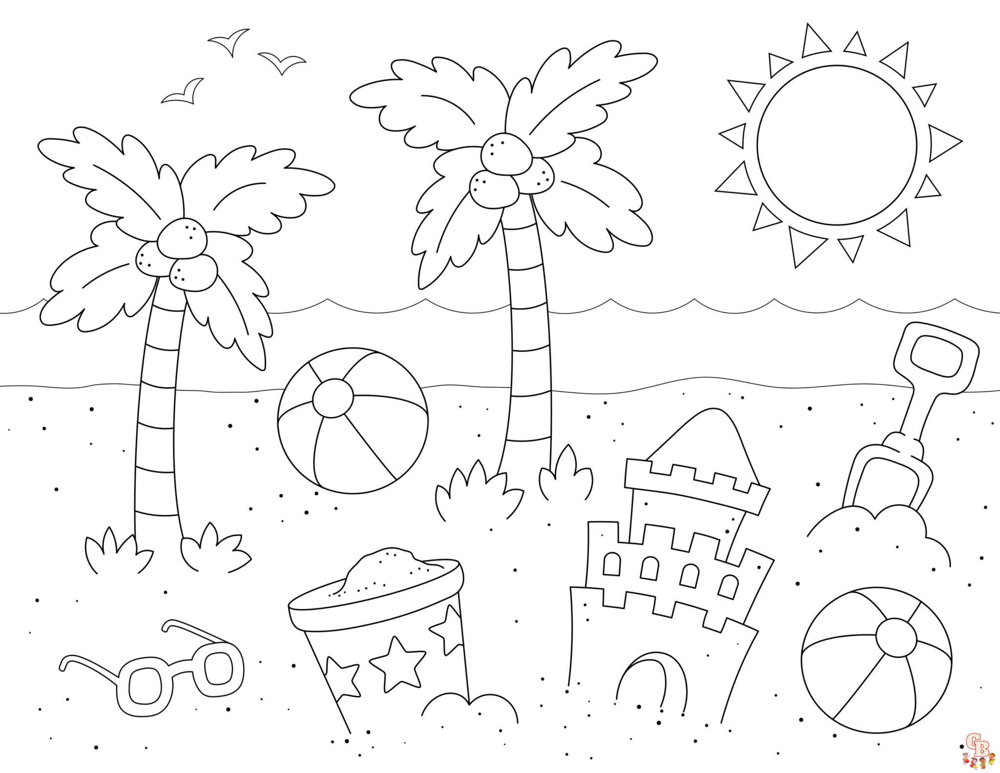 Coloriages sur la mer