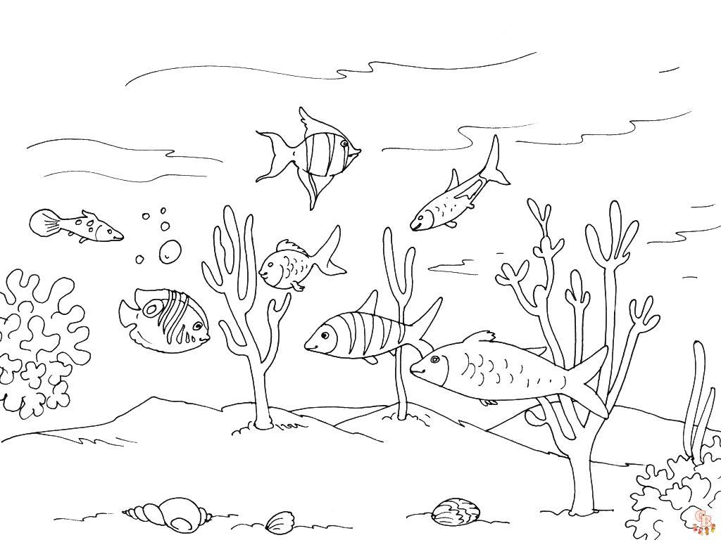 Coloriages sur la mer