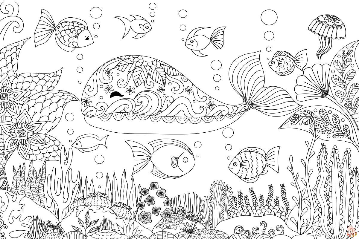 Coloriages sur la mer