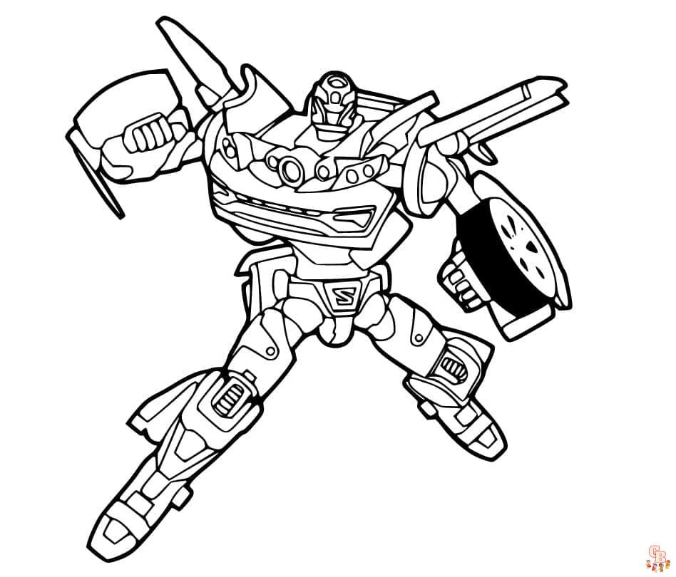 coloriage tobot